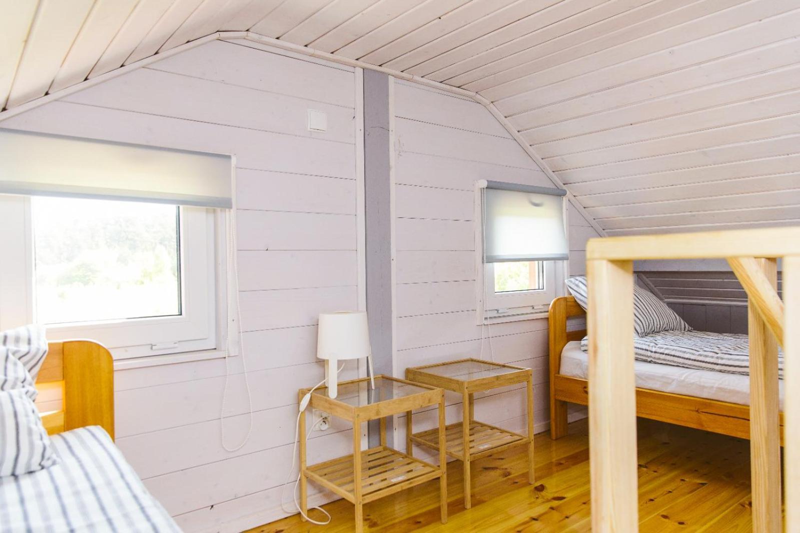 Surf Domki Habenda Z Sauna Ogrodowa Sarbsk Exteriér fotografie