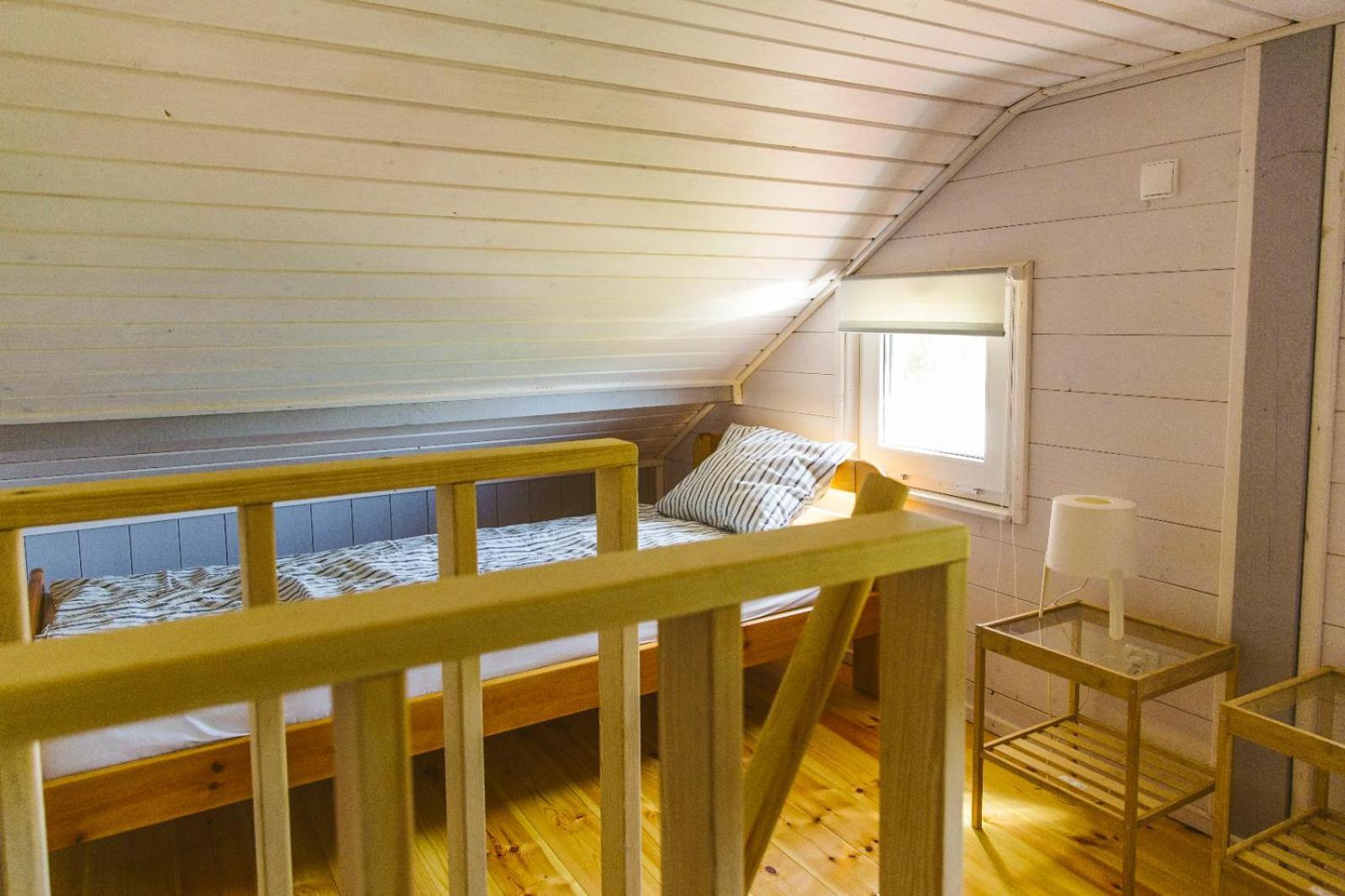 Surf Domki Habenda Z Sauna Ogrodowa Sarbsk Exteriér fotografie