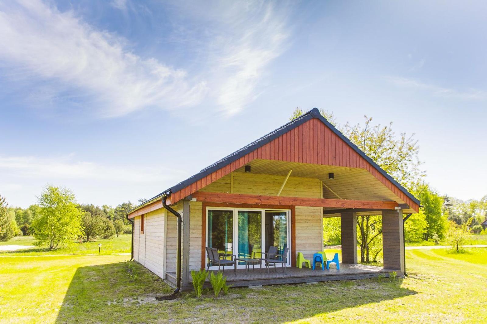 Surf Domki Habenda Z Sauna Ogrodowa Sarbsk Exteriér fotografie