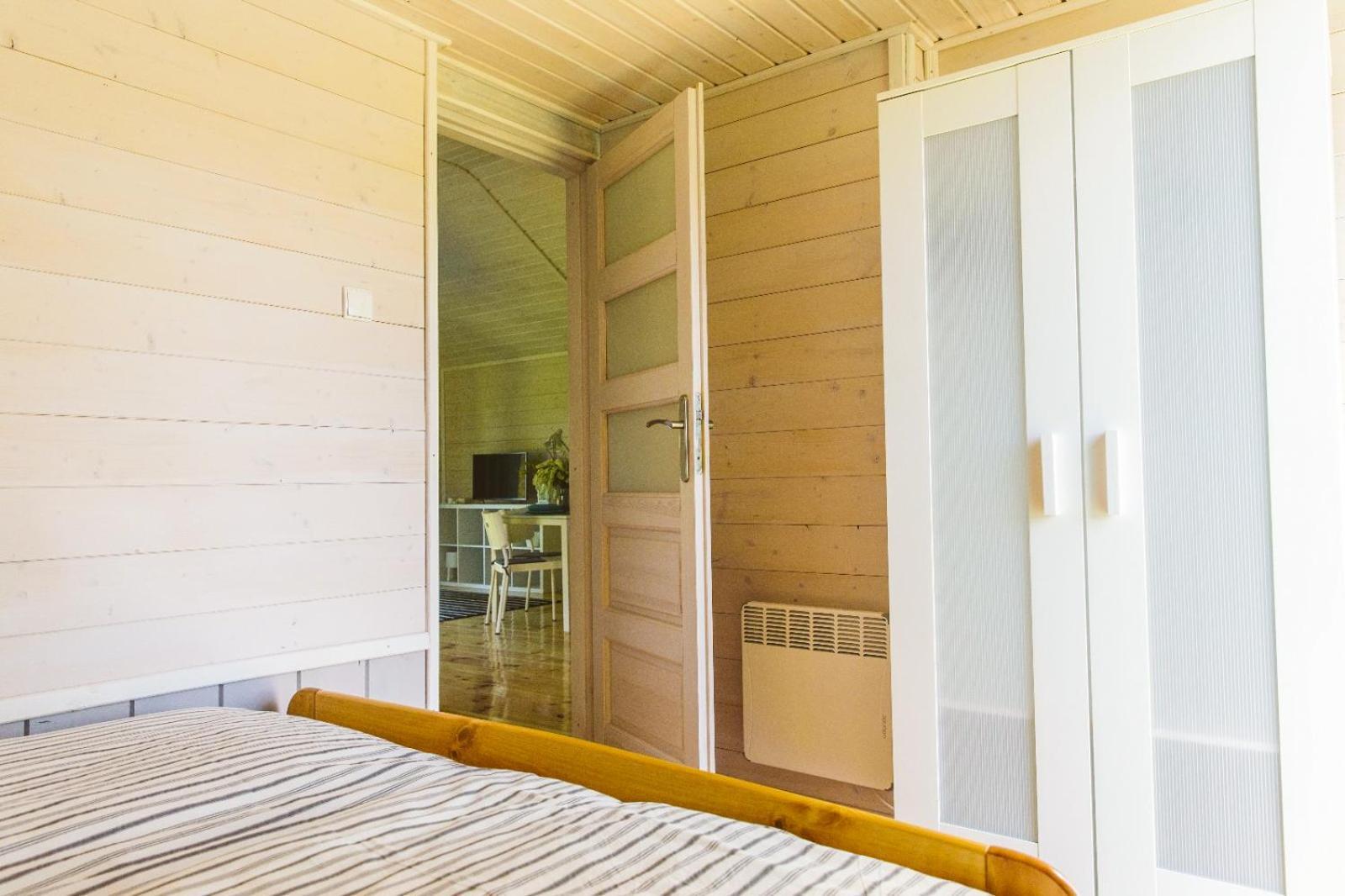 Surf Domki Habenda Z Sauna Ogrodowa Sarbsk Exteriér fotografie