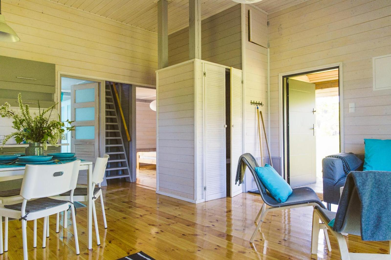 Surf Domki Habenda Z Sauna Ogrodowa Sarbsk Exteriér fotografie