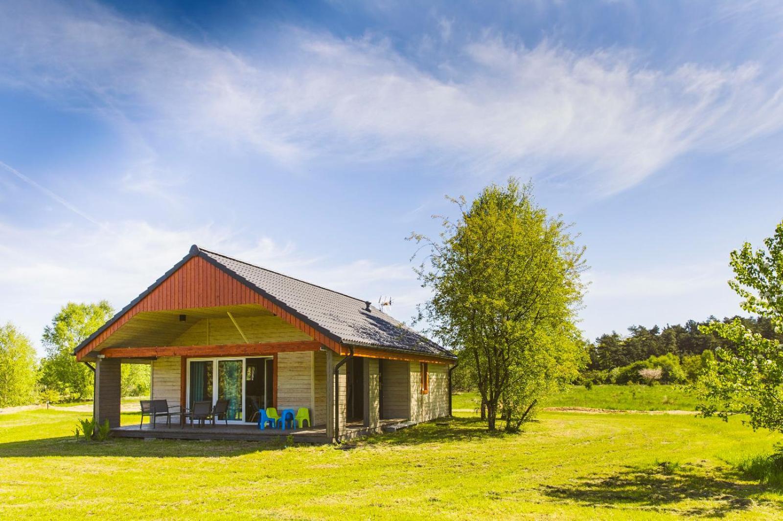 Surf Domki Habenda Z Sauna Ogrodowa Sarbsk Exteriér fotografie