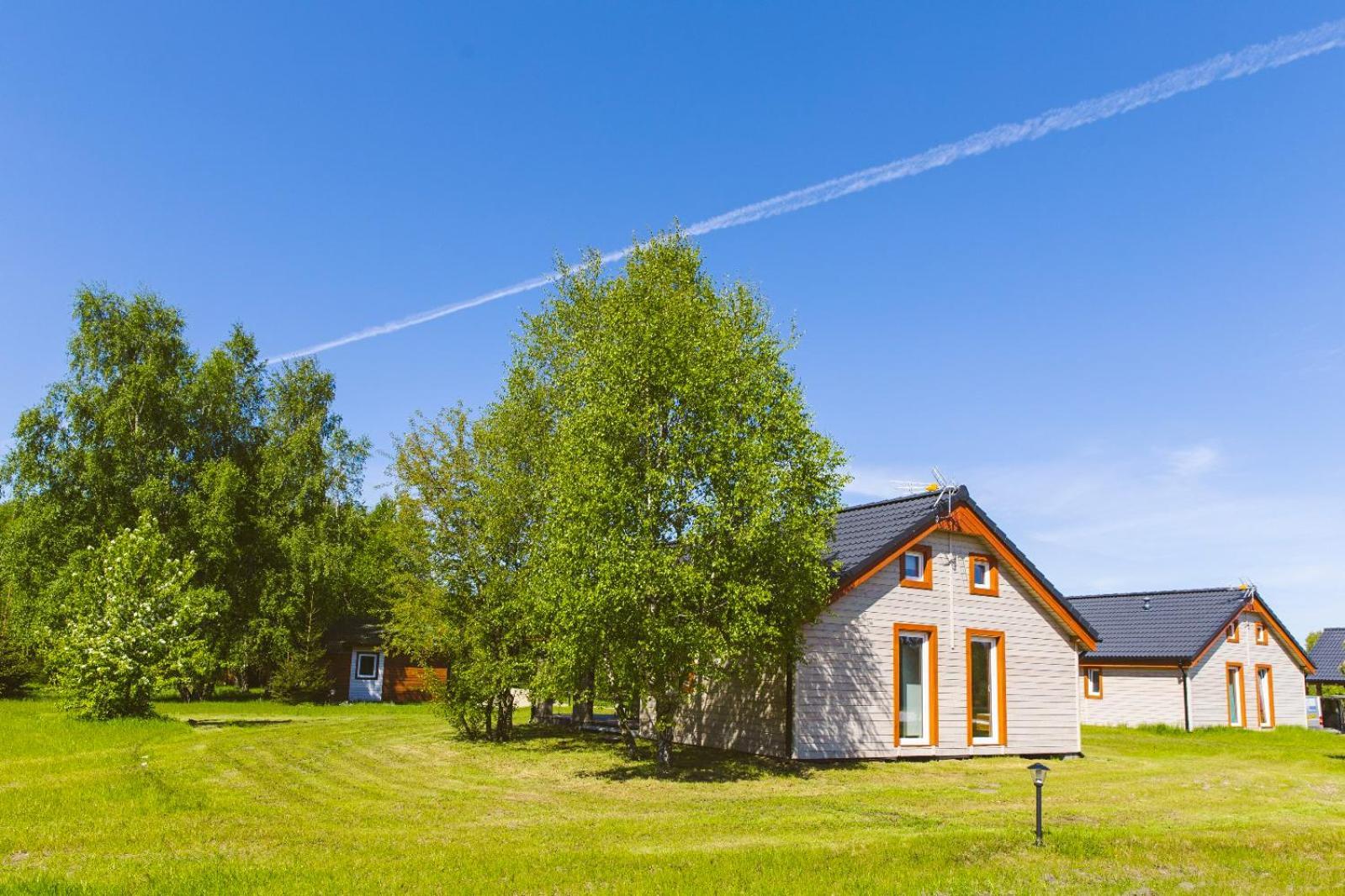 Surf Domki Habenda Z Sauna Ogrodowa Sarbsk Exteriér fotografie