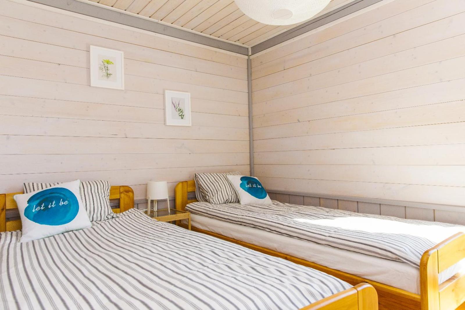 Surf Domki Habenda Z Sauna Ogrodowa Sarbsk Exteriér fotografie