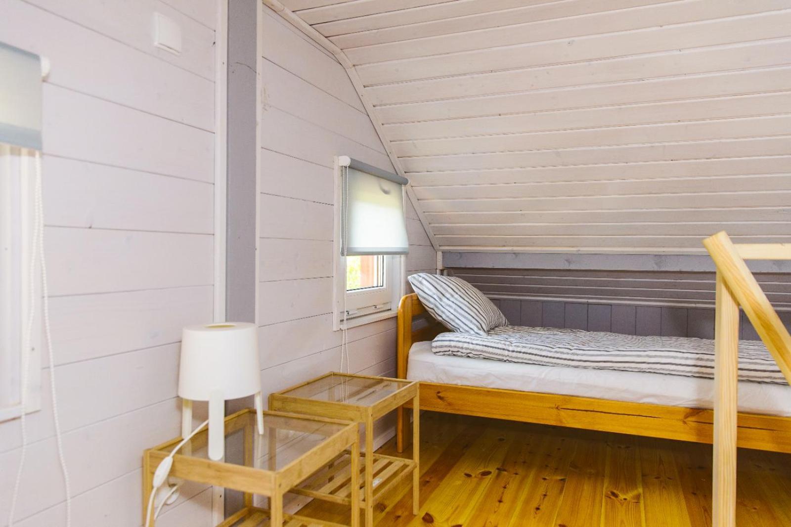 Surf Domki Habenda Z Sauna Ogrodowa Sarbsk Exteriér fotografie