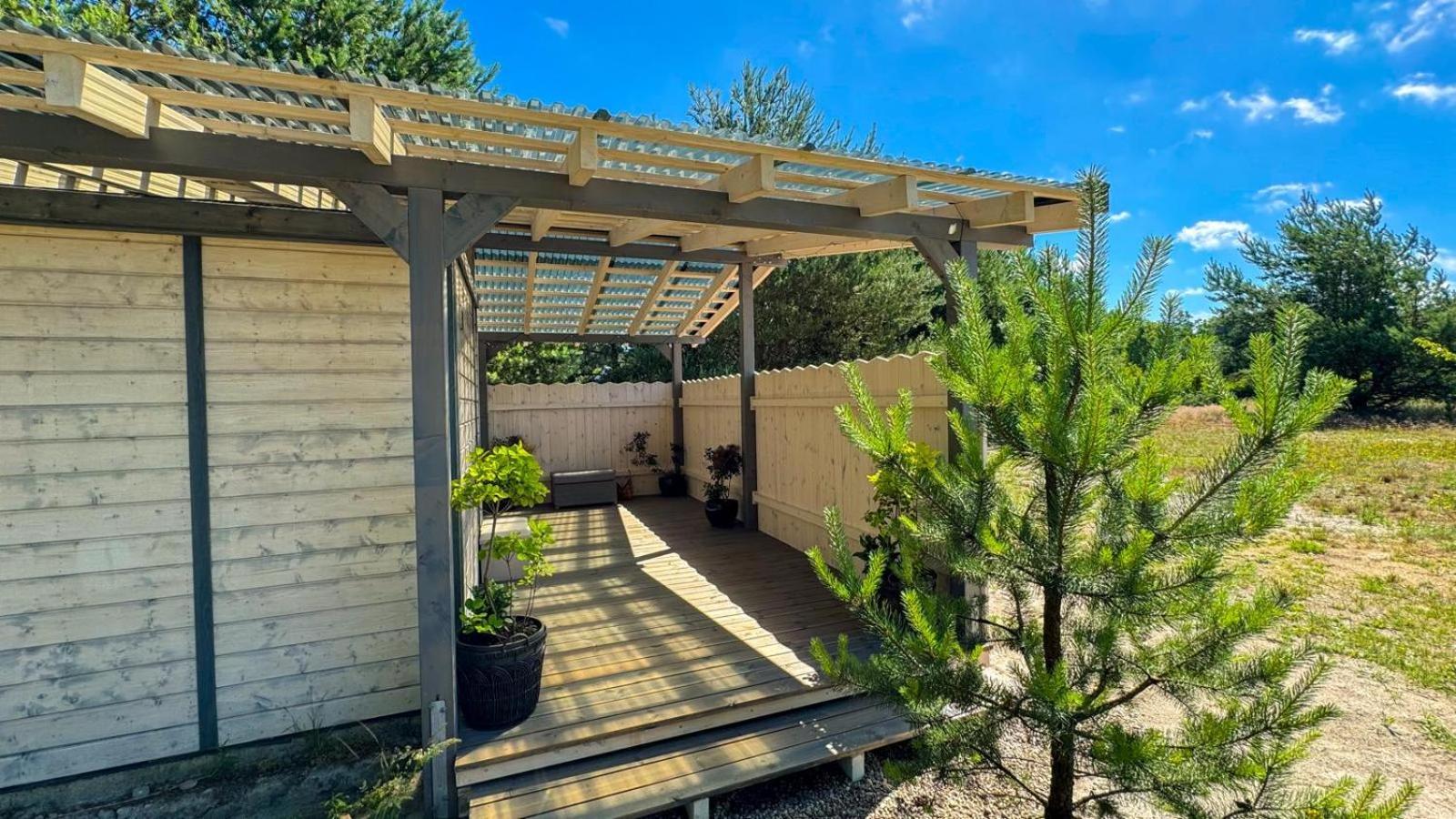 Surf Domki Habenda Z Sauna Ogrodowa Sarbsk Exteriér fotografie